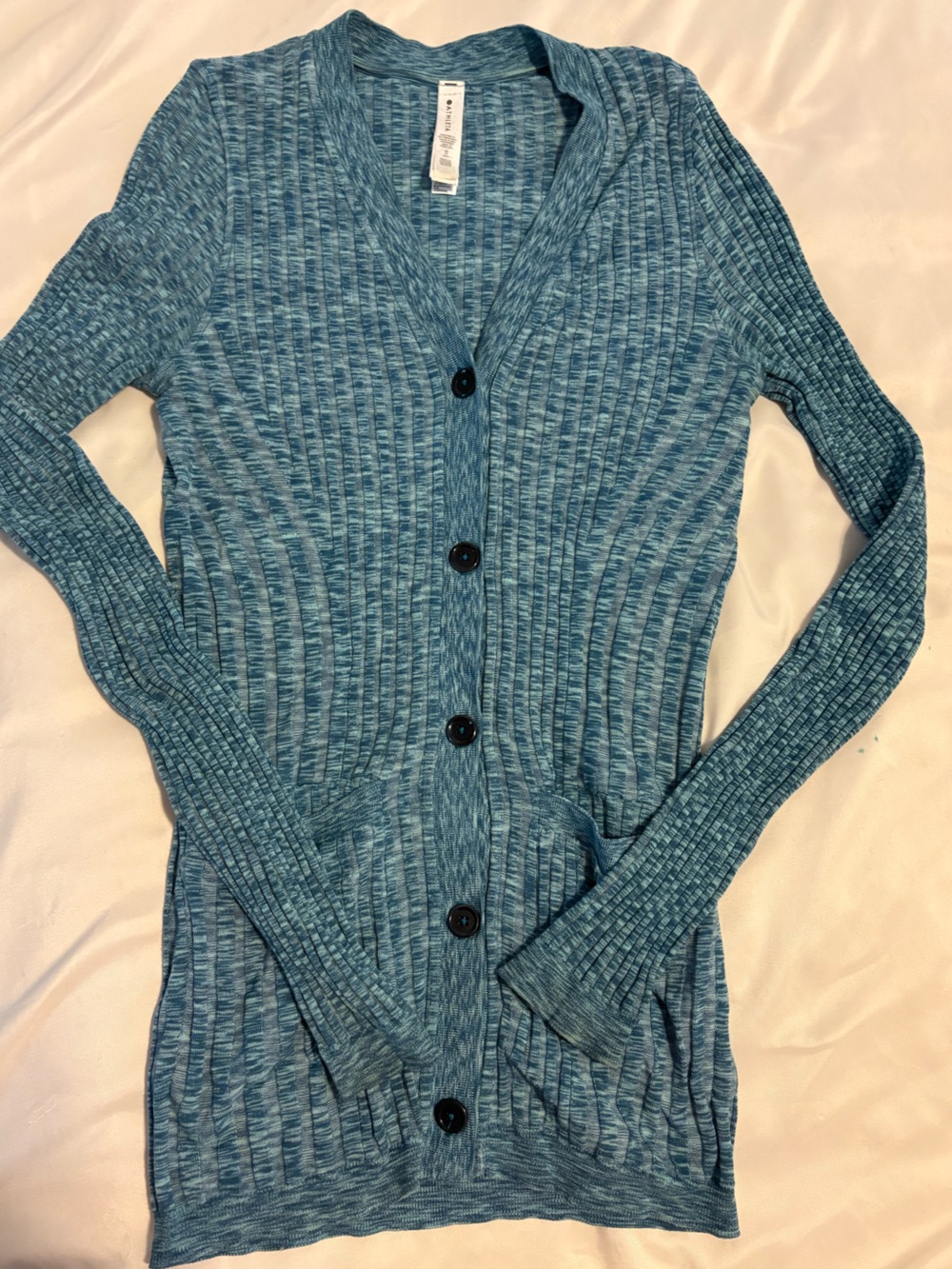 Athleta Blue Cardigan